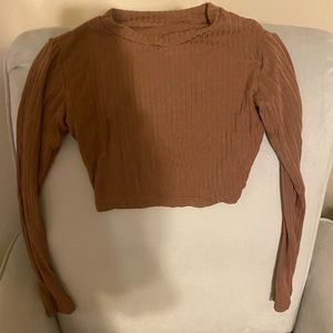 XS buff bunny workout crop top